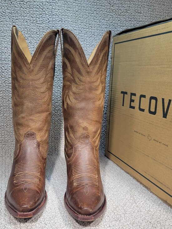 Tecovas Shoes - Tecovas Annie Boot-cafe goat